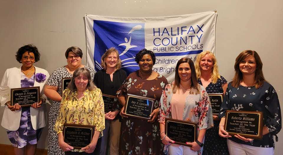 2022 2023 Teachers of the Year Halifax County Public Schools